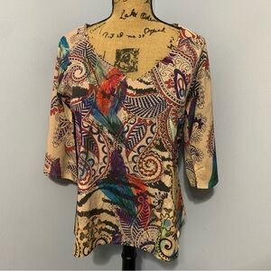 Signature Studio Print Top